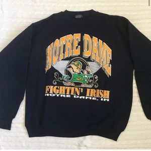 Notre Dame Fightin' Irish Sweatshirt Size L